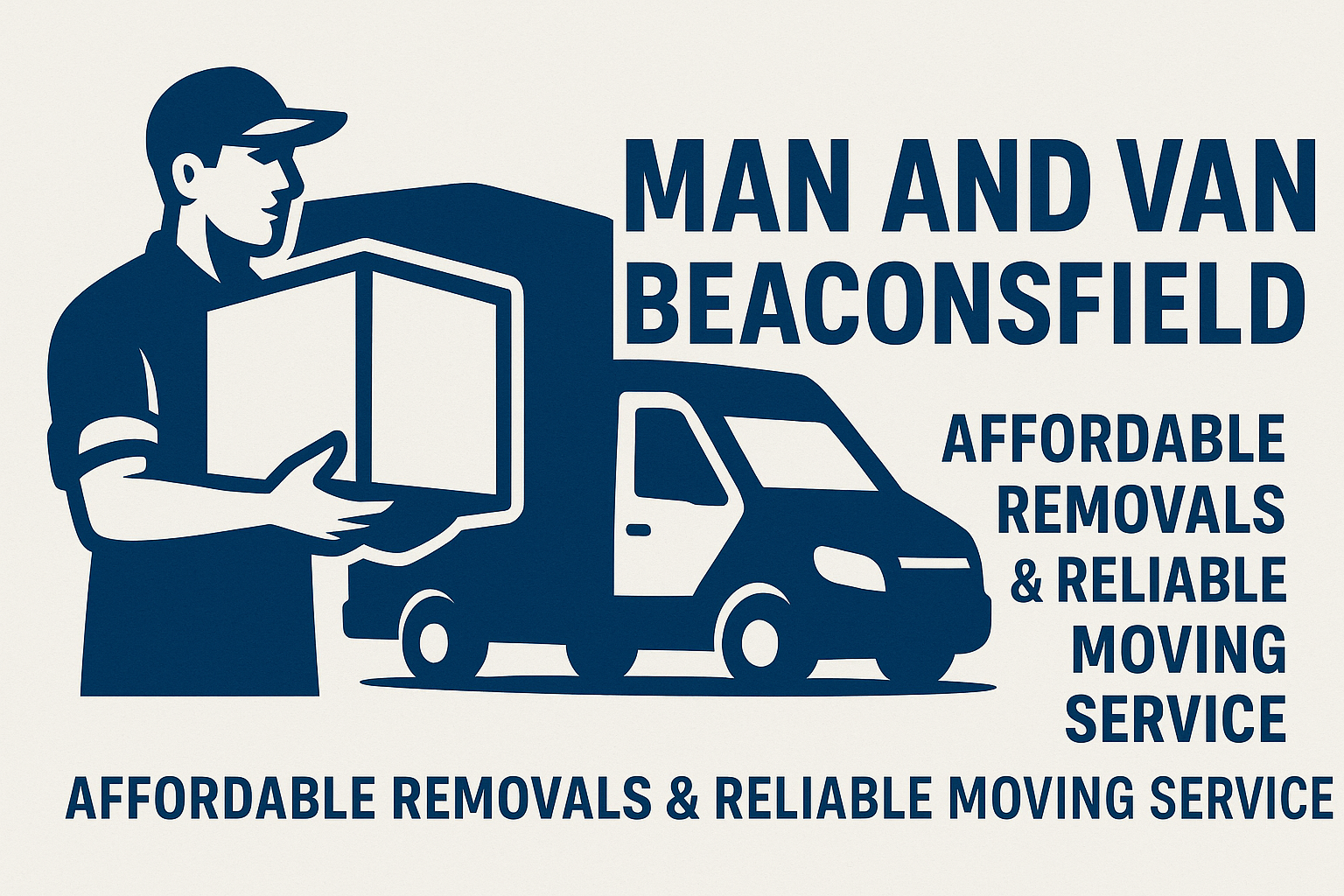 Man and Van Beaconsfield cover photo showing professional removals and moving service