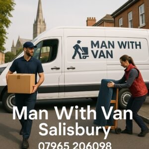 Man with Van Salisbury – professional local removal service for house moves, flat moves, office moves and furniture transport. Same-day man and van service covering all areas in Salisbury.