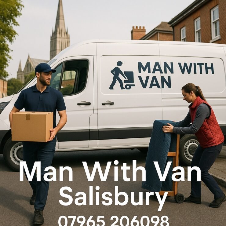 Man with Van Salisbury – professional local removal service for house moves, flat moves, office moves and furniture transport. Same-day man and van service covering all areas in Salisbury.