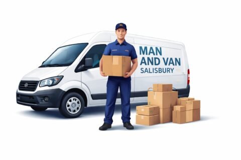 Man and Van Salisbury service with professional mover and branded van